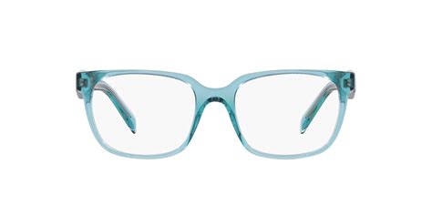 fashion eyewear prada vpr17z|Prada VPR17Z Rectangle Glasses .